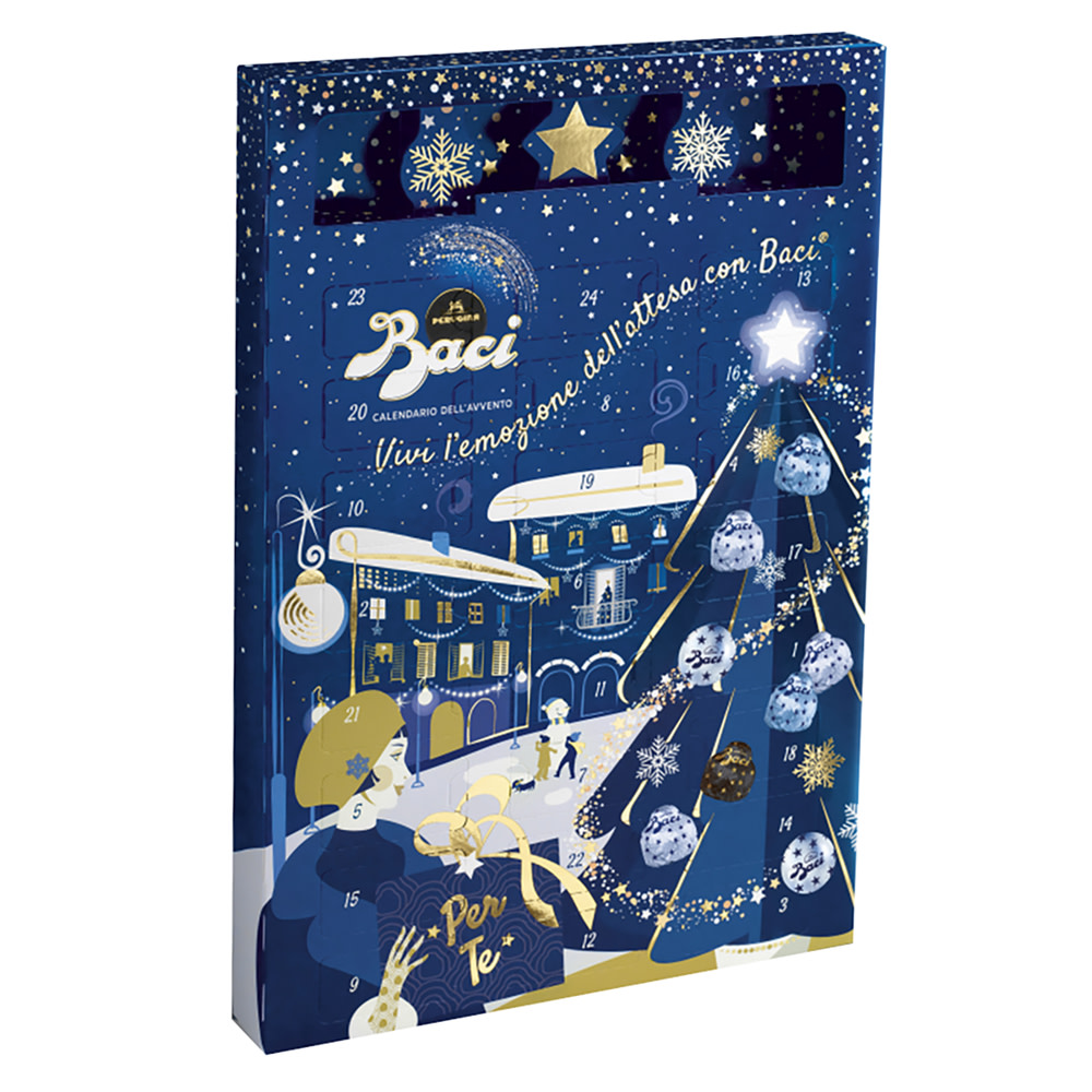 Perugina Baci Advent Calendar 9 8 oz Box Nassau Candy Perugina Baci Advent Calendar 9 8 oz Box Nassau Candy