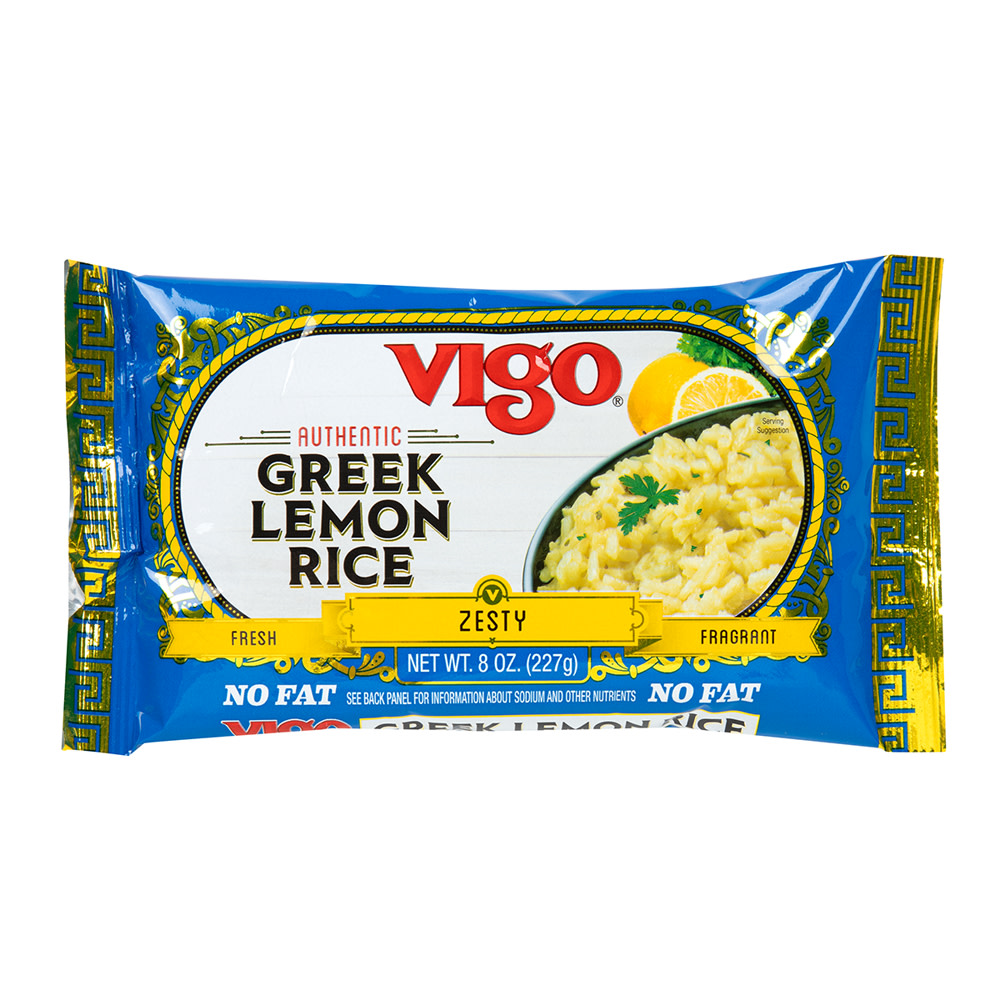 Vigo Greek Lemon Rice 8 oz Bag | Nassau Candy