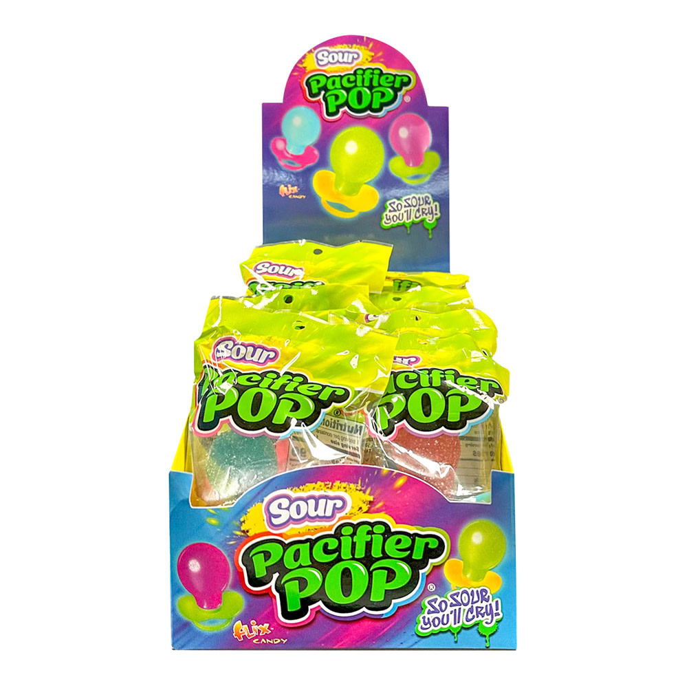 Sour Pacifier Pop 0.8 Oz | Nassau Candy