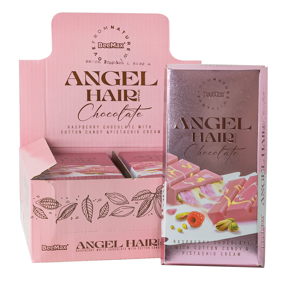 BeeMax Angel Hair Raspberry Bar | Nassau Candy BeeMax Angel Hair Raspberry Bar | Nassau Candy