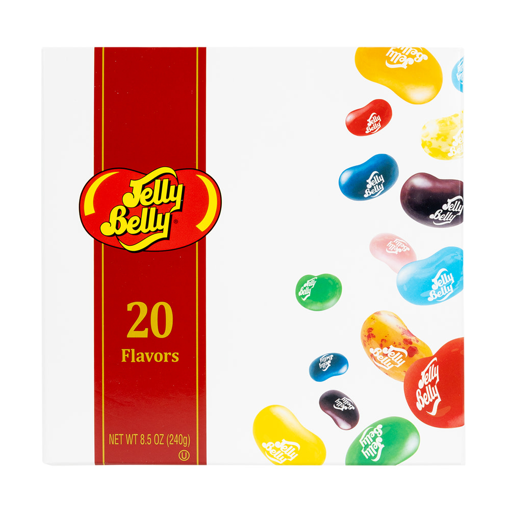 Jelly Belly 20 Flavor Jelly Beans 8.5 Oz Gift Box | Nassau Candy