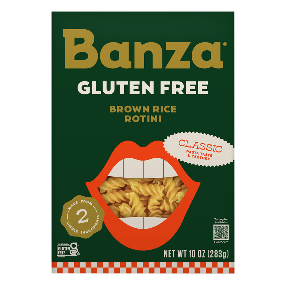 Banza GF Brown Rice Rotini 8 oz Box | Nassau Candy