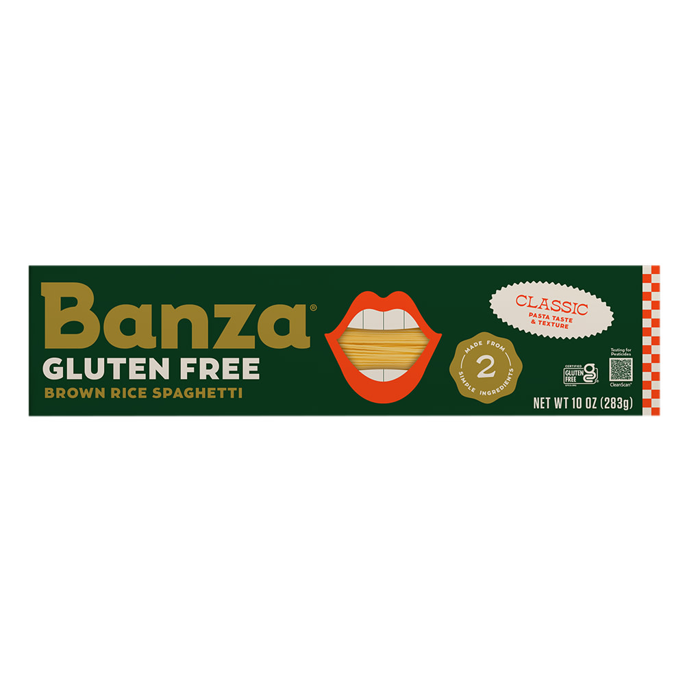 Banza GF Brown Rice Spaghetti 8 oz Box | Nassau Candy