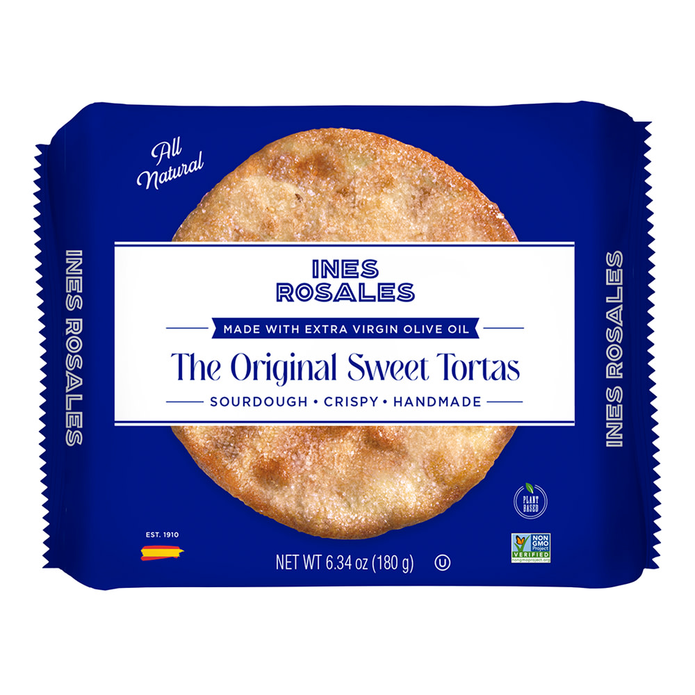 Ines Rosales Original Tortas 6 Piece 6.34 oz | Nassau Candy