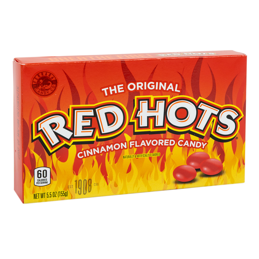 Red Hots 5.5 Oz Theater Box | Nassau Candy
