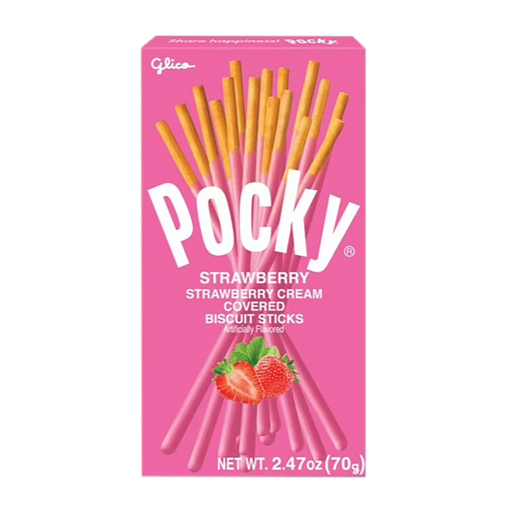 Pocky様　２点セット Pocky Strawberry Cookie Stick 2.47 Oz Box | Nassau Candy