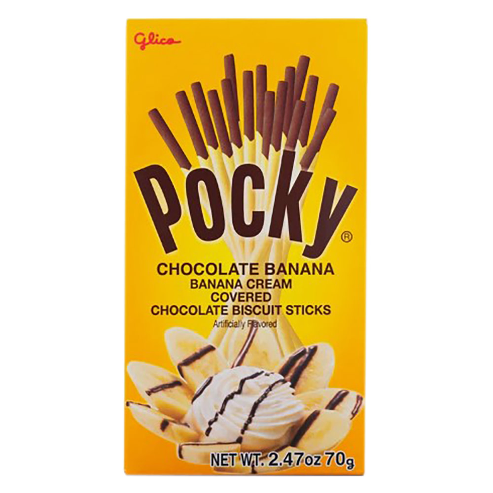 Pocky Chocolate Banana Cookie Sticks 2.47 oz | Nassau Candy