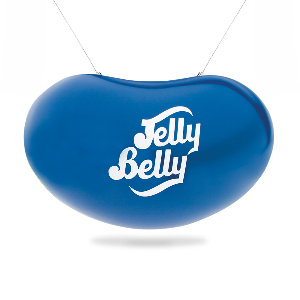 Jelly Belly 15” 3D Hanging Bean Blue | Nassau Candy