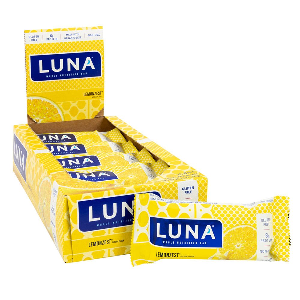 Luna Lemon Zest 1.69 oz Bar | Nassau Candy