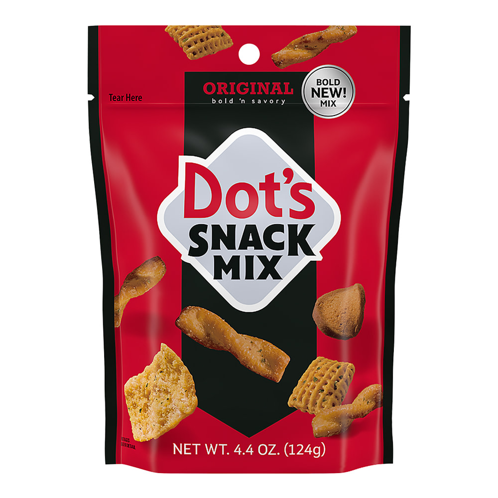 dotdotパック4セット Dot's Pretzels Snack Mix Bag 4.4 oz | Nassau Candy