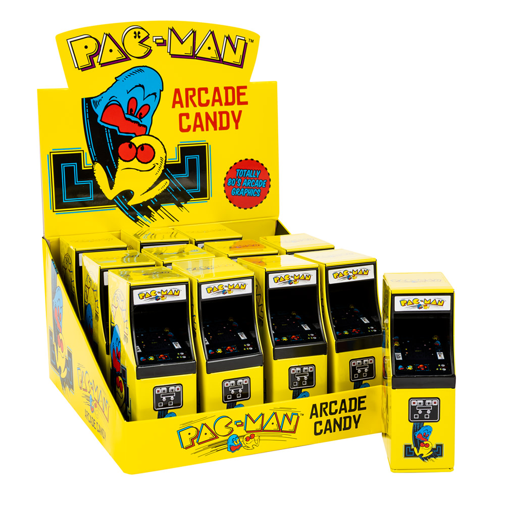Pac-Man Arcade Strawberry Candies 0.6 Oz Tin | Nassau Candy