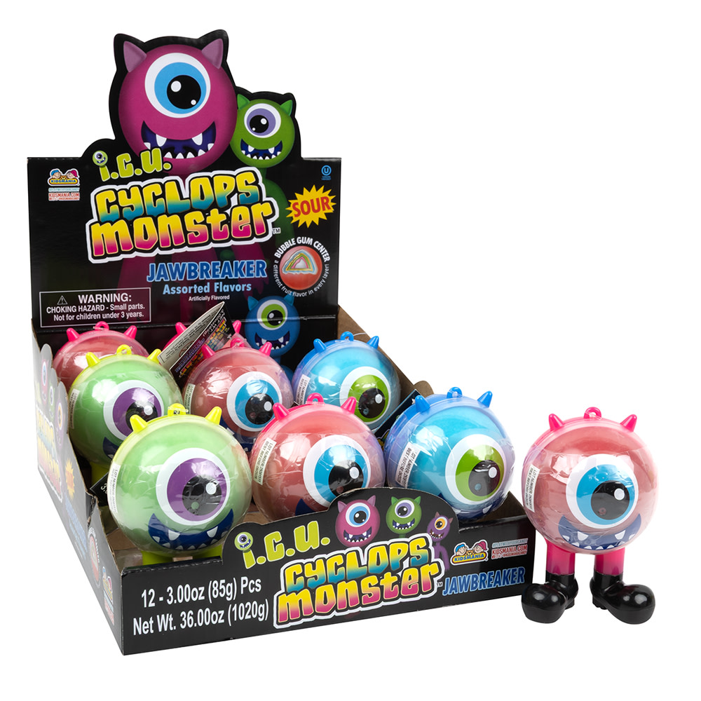 I.C.U. Monster 3.3 oz Jawbreaker | Nassau Candy