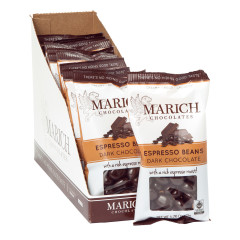 MARICH DARK CHOCOLATE ESPRESSO BEANS 1.76 OZ