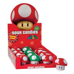 Bonbons Nintendo Mario Brick Breakin' - testa di super Mario con caramelle