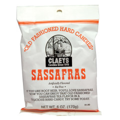 CLAEY'S SASSAFRAS DROPS 6 OZ BAG