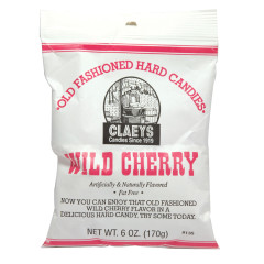 CLAEY'S WILD CHERRY DROPS 6 OZ BAG