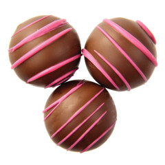 BIRNN MILK CHOCOLATE RASPBERRY DESSERT TRUFFLES