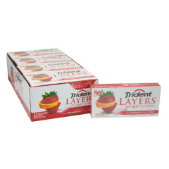 TRIDENT LAYERS STRAWBERRY CITRUS GUM