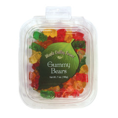 MAPLE VALLEY FARMS GUMMY BEARS 7 OZ PEG TUB