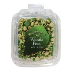 MAPLE VALLEY FARMS WASABI PEAS 4 OZ PEG TUB