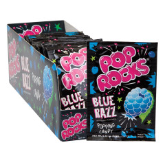 POP ROCKS BLUE RAZZ POPPING CANDY 0.33 OZ