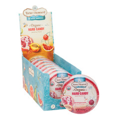 TORIE & HOWARD POMEGRANATE AND NECTARINE HARD CANDY 2 OZ TIN