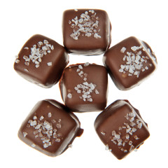 NASSAU CANDY MILK CHOCOLATE SEA SALT CARAMELS