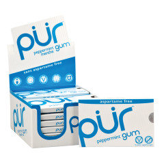 Wintergreen Chewing Gum (9 pc) by PUR - The Low Carb Market