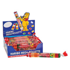 HARIBO MEGA ROULETTE GUMMY CANDY 1.5 OZ