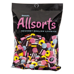 GUSTAF'S LICORICE ALLSORTS 6.3 OZ BAG