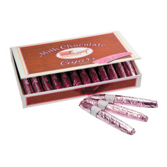 THOMPSON IT'S A GIRL MILK CHOCOLATE FOILED CIGARS 0.75 OZ