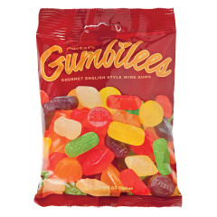 GUSTAF'S GUMBILEES WINE GUMS 5.2 OZ PEG BAG