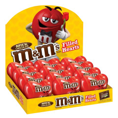 M&M'S MILK CHOCOLATE PLASTIC HEART 0.93 OZ