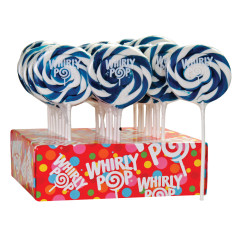 WHIRLY POP RASPBERRY NAVY AND WHITE 1.5 OZ