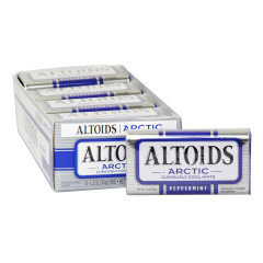 ALTOIDS ARCTIC PEPPERMINT MINTS 1.2 OZ TIN