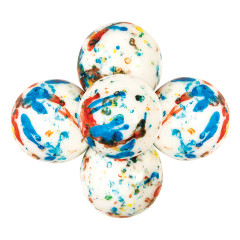 CLEVER CANDY PSYCHEDELIC JAWBREAKERS WITH CANDY CENTER 1.75 INCHES