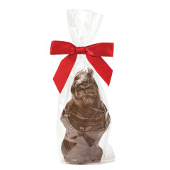 NANCY ADAMS SOLID MILK CHOCOLATE SANTA 7 OZ