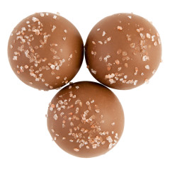 BIRNN MILK CHOCOLATE SEA SALT CARAMEL DESSERT TRUFFLES