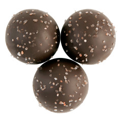 BIRNN DARK CHOCOLATE SEA SALT CARAMEL DESSERT TRUFFLES