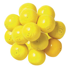 SMILEY FACE GUMBALLS 850 CT