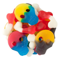 GUMMY SKULLS AND BONES