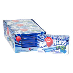 AIRHEADS SUGAR FREE BLUE RASPBERRY GUM 14 PC 1.19 OZ