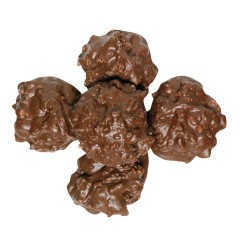 NASSAU CANDY MILK CHOCOLATE SNICKERS CLUSTERS