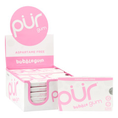 PUR BUBBLE GUM GUM 9 PC 0.44 OZ PACK