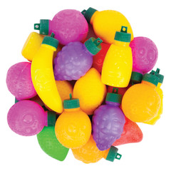 POWDER FILLED PLASTIC FRUITS 0.2 OZ