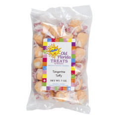 OLD FLORIDA TREATS TANGERINE TAFFY 7 OZ BAG *FL DC ONLY*