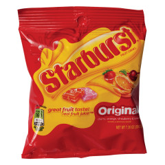 STARBURST ORIGINAL 7.2 OZ PEG BAG