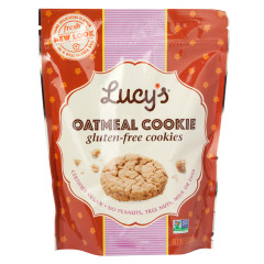 LUCY'S GLUTEN FREE OATMEAL COOKIE 5.5 OZ POUCH