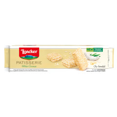 LOACKER PASTICCERIA WHITE COCONUT BISCUITS 3.53 OZ BOX