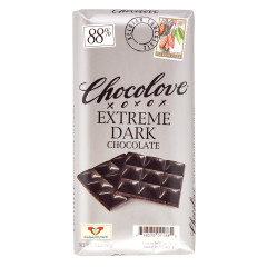 CHOCOLOVE EXTREME DARK CHOCOLATE 3.2 OZ BAR